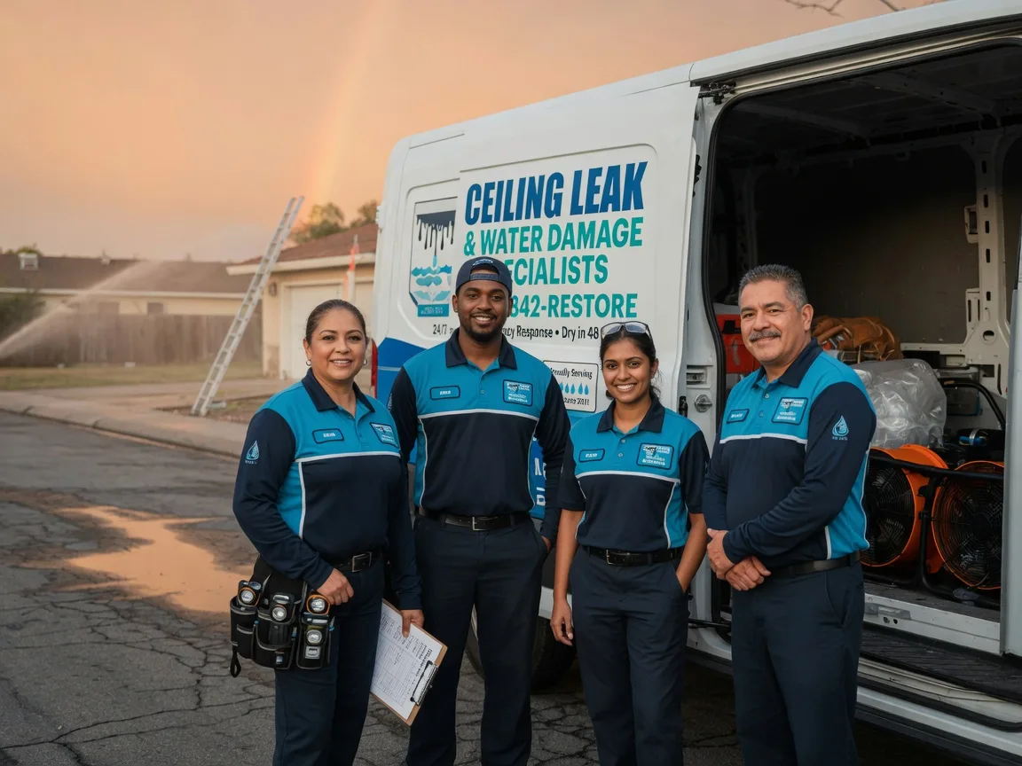 Ceiling Leak Cleanup company in Silver Springs, NV