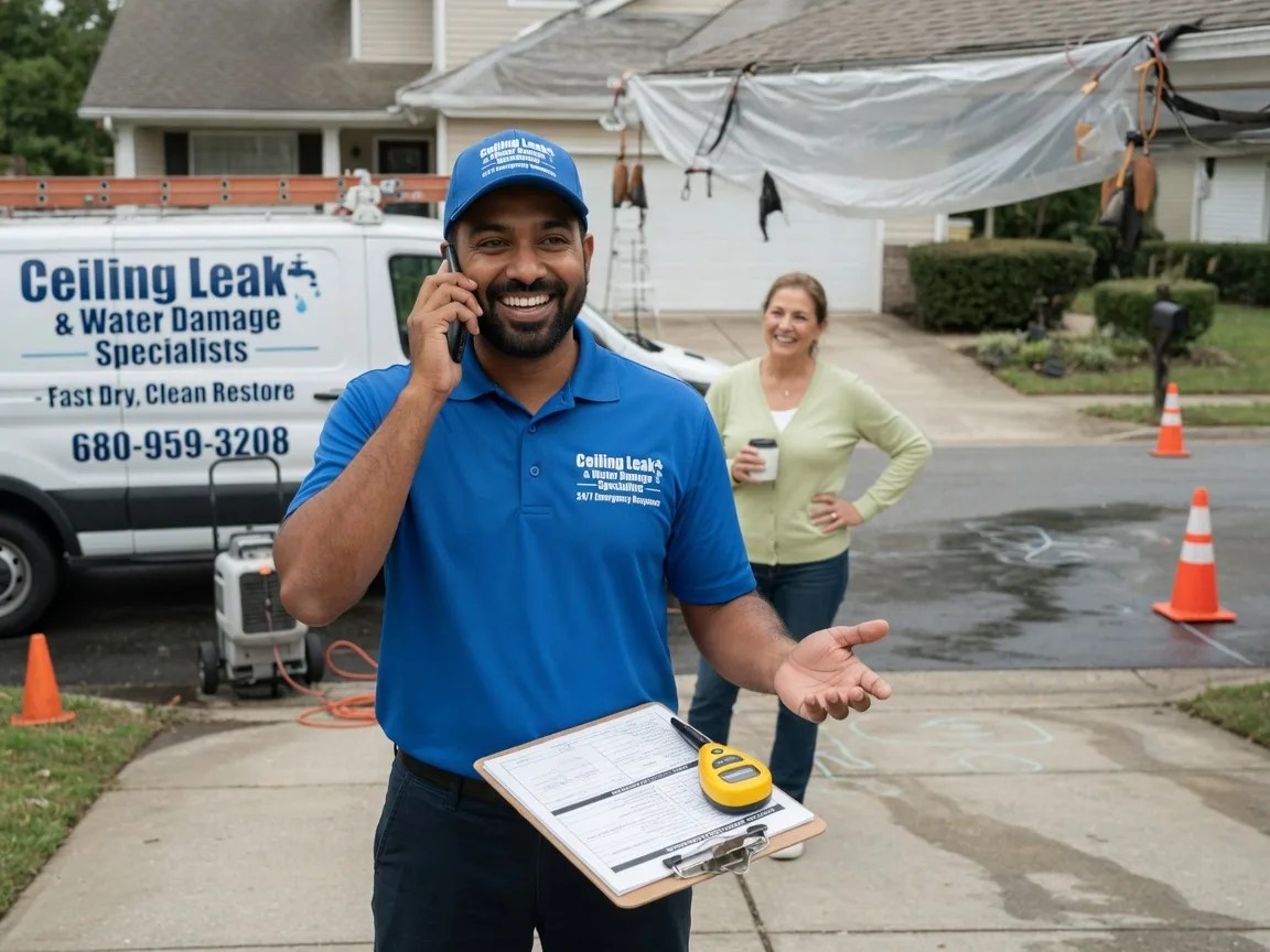 Ceiling Leak Cleanup Silver Springs, NV FAQs